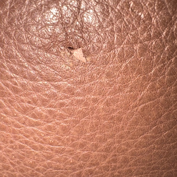 Liebeskind Berlin Soft Leather Crossbody Bag Camel Tan Multi-Pocket P12 - Picture 10 of 11